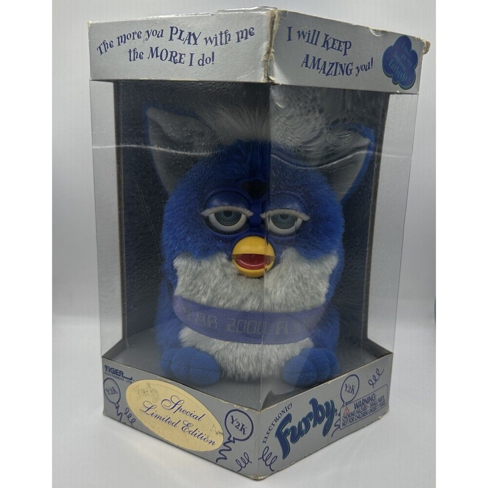 Vtg 2000 Y2K Millennium Furby Special Limited Edition Sealed Box READ